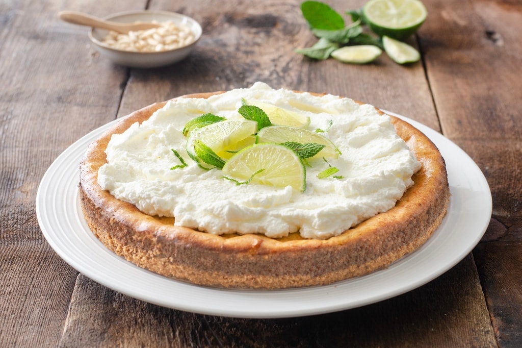 Ricetta Crostata Cheesecake Al Lime E Pinoli Cucchiaio D Argento