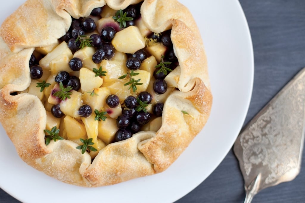 Ricetta Crostata Di Mele E Mirtilli Cucchiaio D Argento