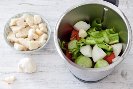 Ricetta Gazpacho Con Il Bimby Cucchiaio D Argento