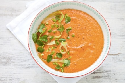 Ricetta Gazpacho Con Il Bimby Cucchiaio D Argento