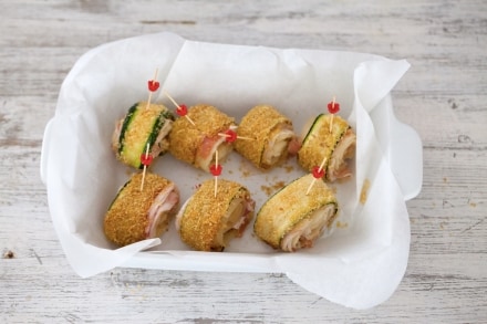 Ricetta Involtini Di Zucchine Con Pancetta E Fontina Cucchiaio D Argento