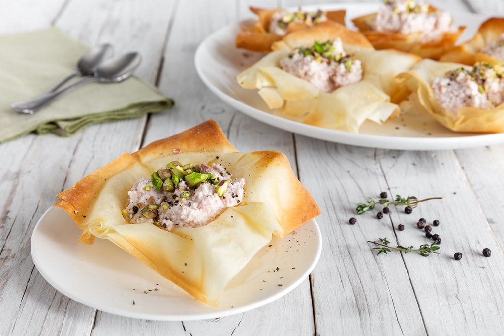 Ricetta Cestini Croccanti Con Mousse Di Mortadella Cucchiaio D Argento