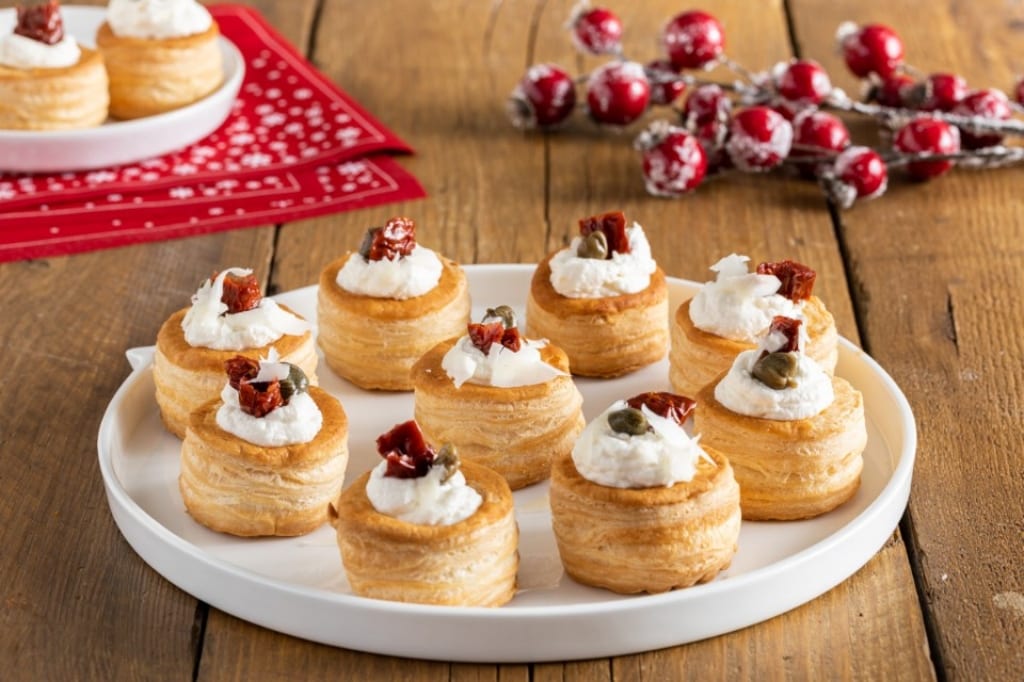 Ricetta Vol Au Vent Sfiziosi Al Formaggio E Mandorle Cucchiaio D Argento