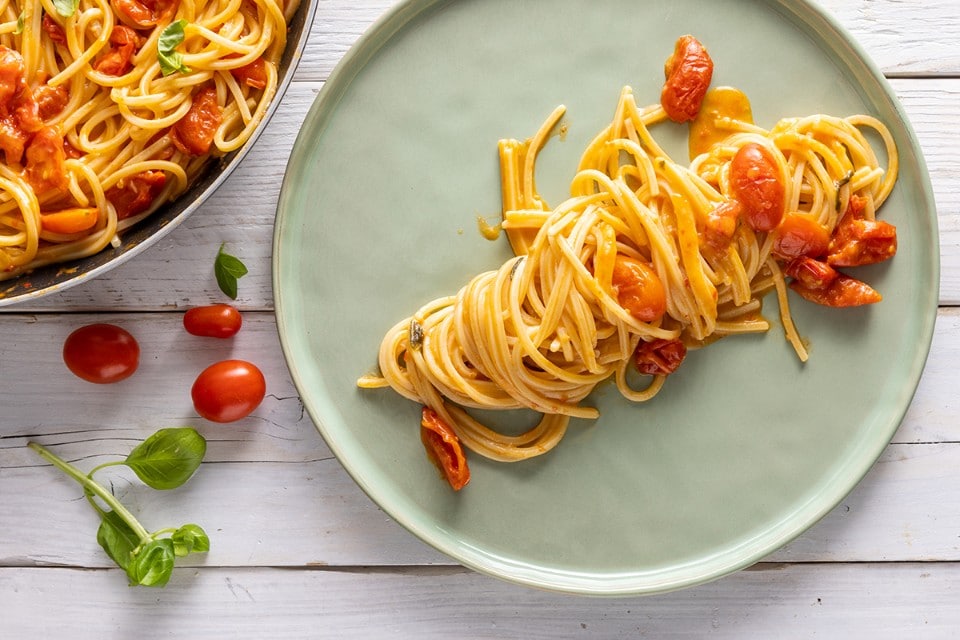 Pasta Armando  Spaghetti integrali allo scarpariello