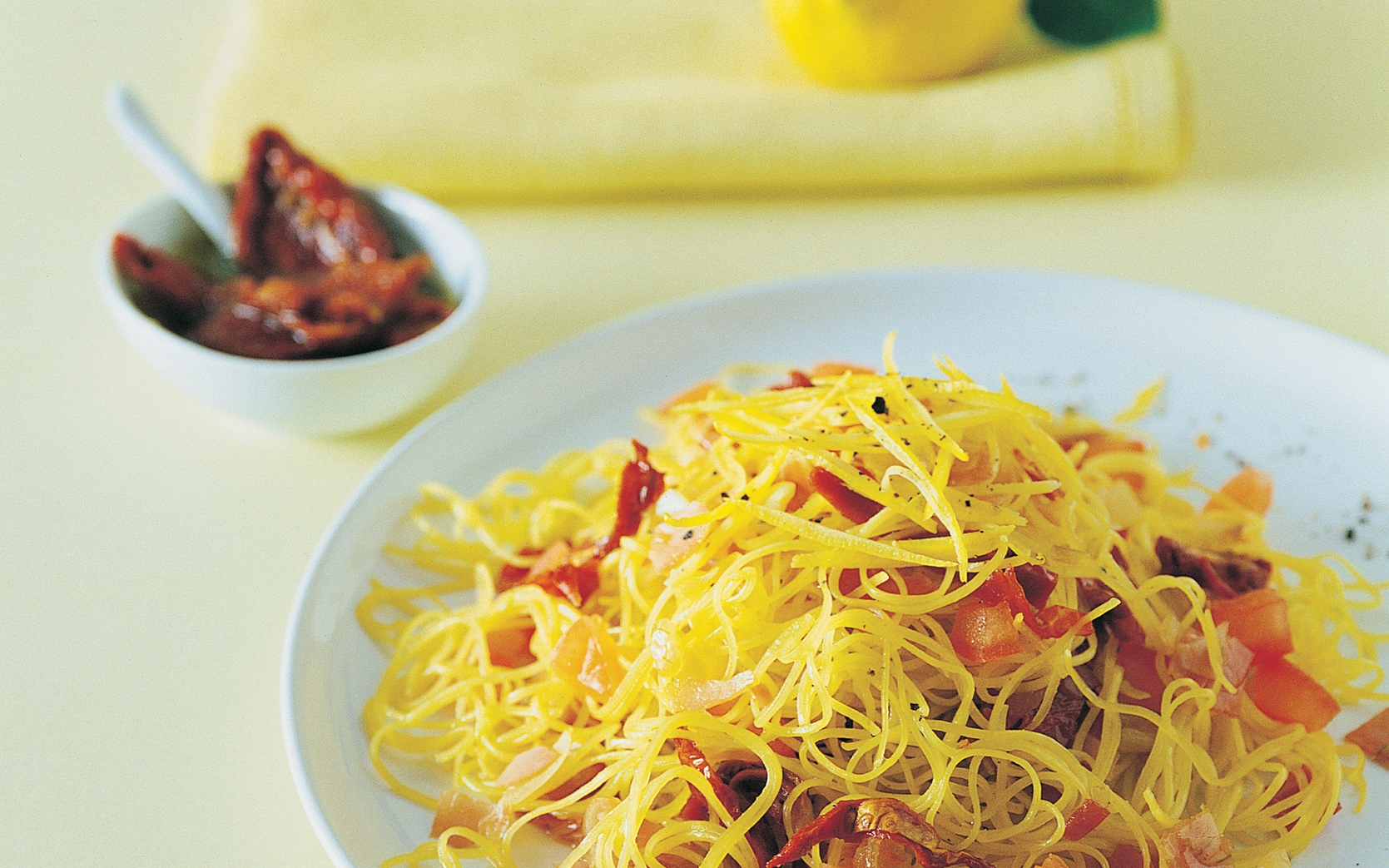 Ricetta Pasta con pomodori secchi - Cucchiaio d'Argento