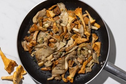 Preparazione Funghi trifolati - Fase 3