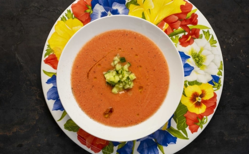 Ricetta Gazpacho Semplice Cucchiaio D Argento