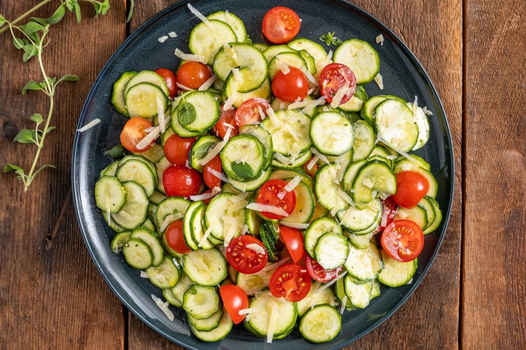 Ricetta Insalata Di Zucchine Crude Cucchiaio D Argento