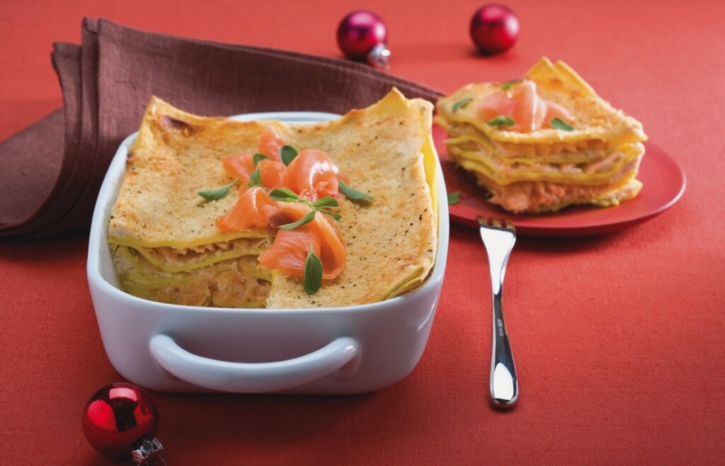 Ricetta Lasagne Al Salmone E Robiola Cucchiaio D Argento