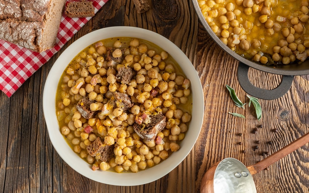 Ricetta Minestra di ceci - Cucchiaio d'Argento