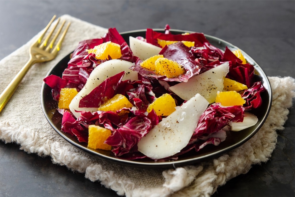 Ricetta Radicchio rosso con pere e arance - Cucchiaio d ...