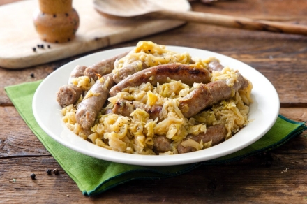 Preparazione Verza e salsiccia - Fase 5 Preparazione Verza e salsiccia - Fase 5