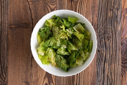 Preparazione Caesar salad - Fase 2