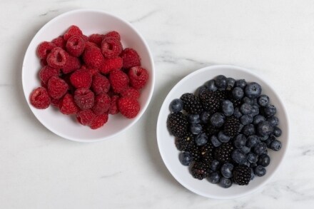 Preparazione Bavarese ai frutti di bosco - Fase 1