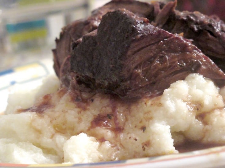 Stracotto di Limousine con polenta bianca ricetta