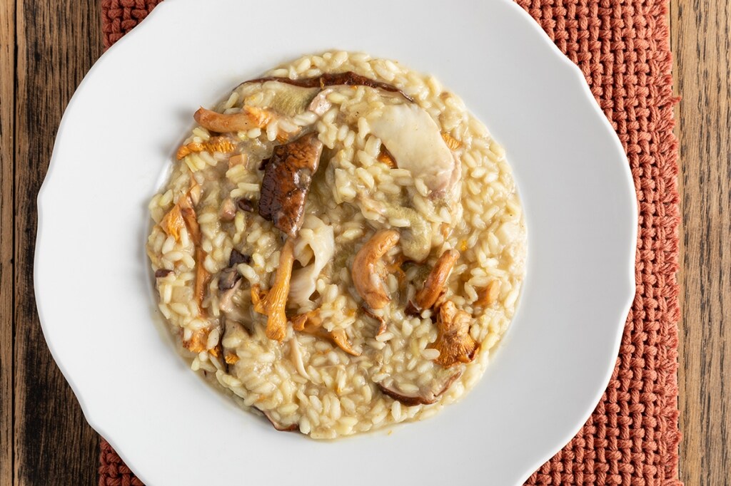 Ricetta Risotto Finferli E Porcini Cucchiaio D Argento