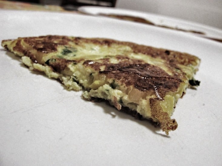 Frittata alla menta ricetta