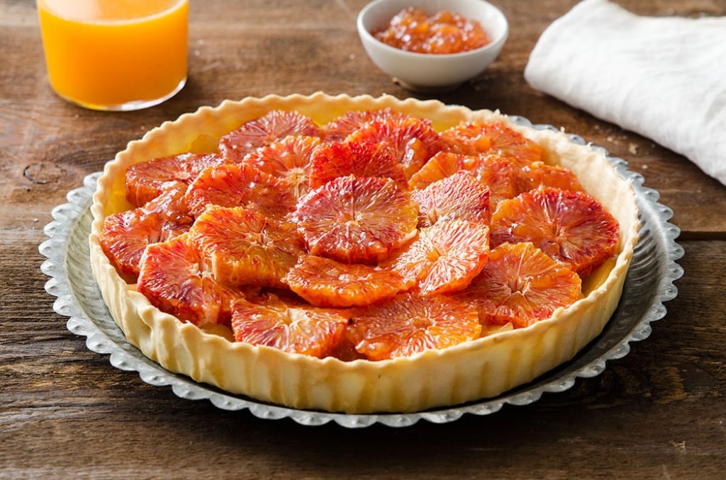 Ricetta Crostata Caramellata Di Mele E Arance Cucchiaio D Argento