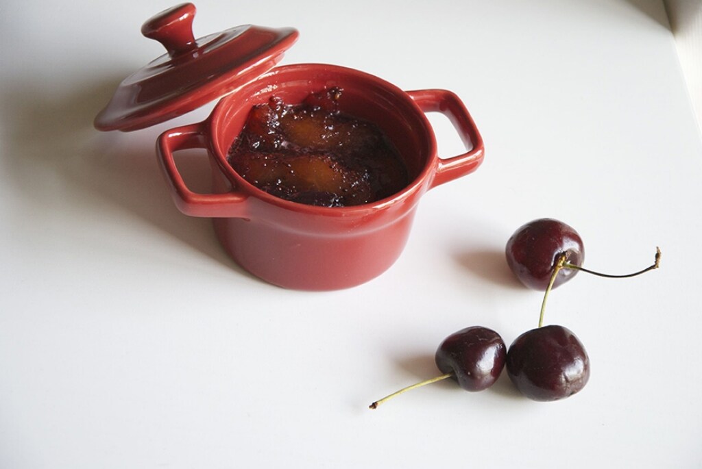 Ricetta Mostarda Di Pesche E Ciliegie Cucchiaio D Argento