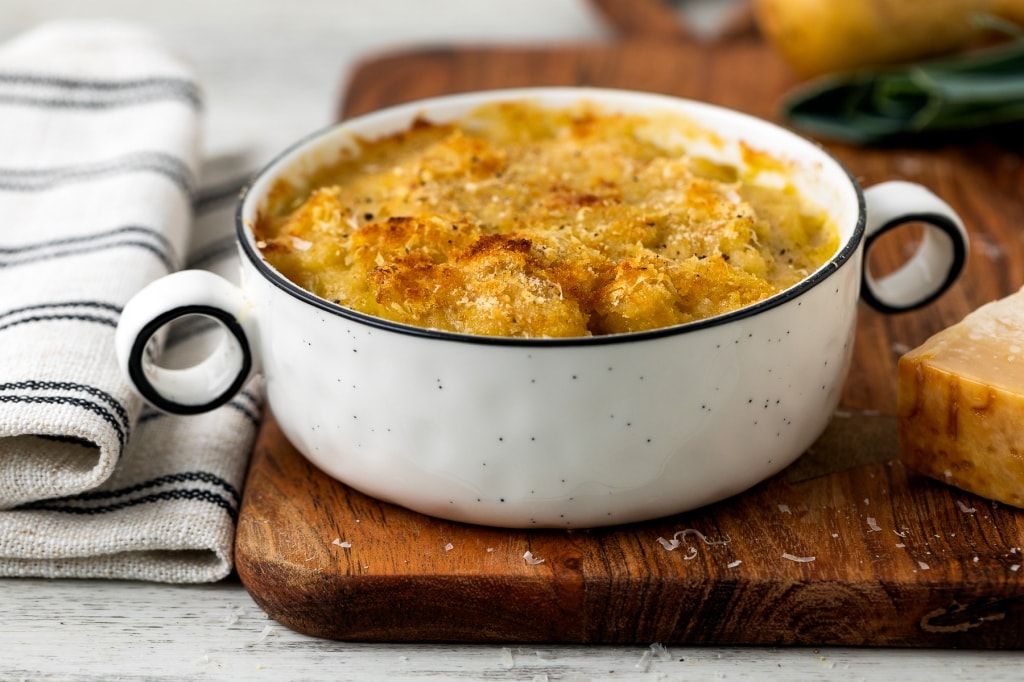 Ricetta Zuppa Di Porri E Patate Al Gratin Con Finocchietto Cucchiaio D Argento