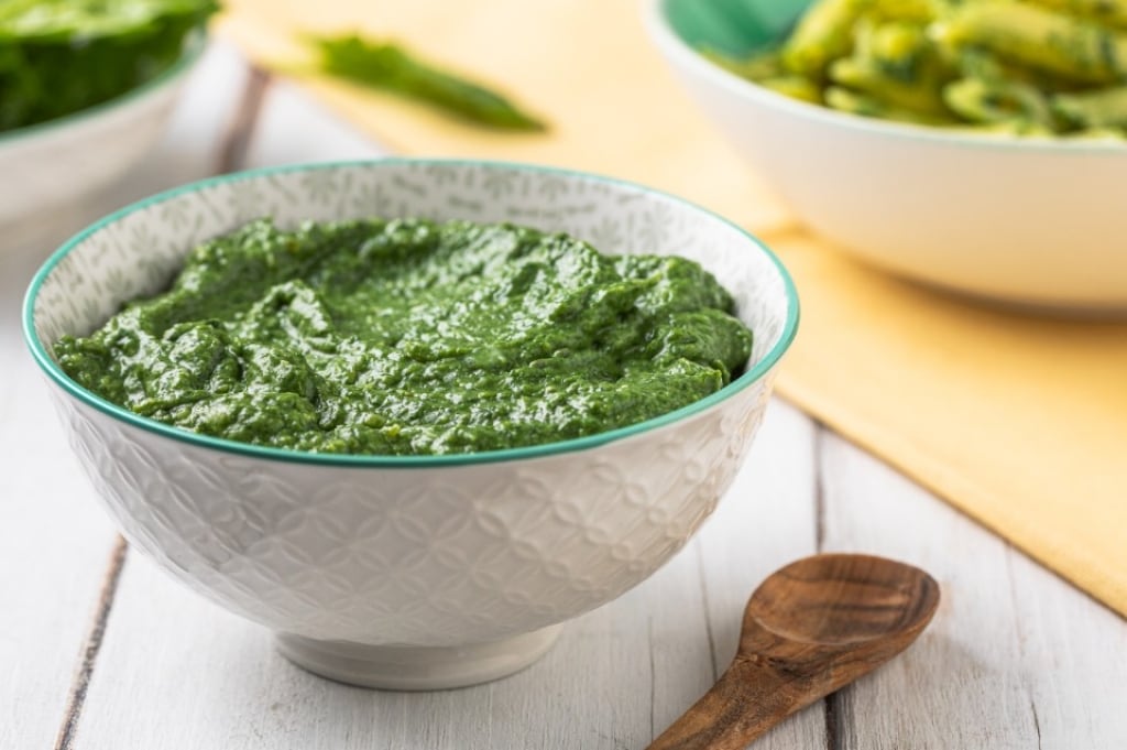 Ricetta Pesto Di Spinaci Cucchiaio D Argento