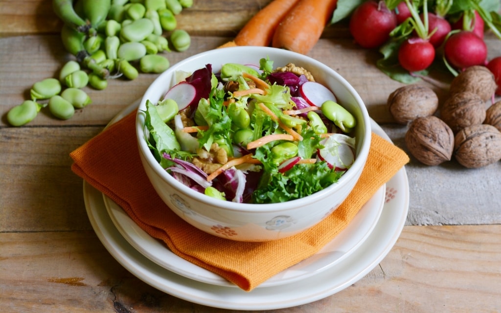 Insalata di Fave fresche e Zucchine - Londi