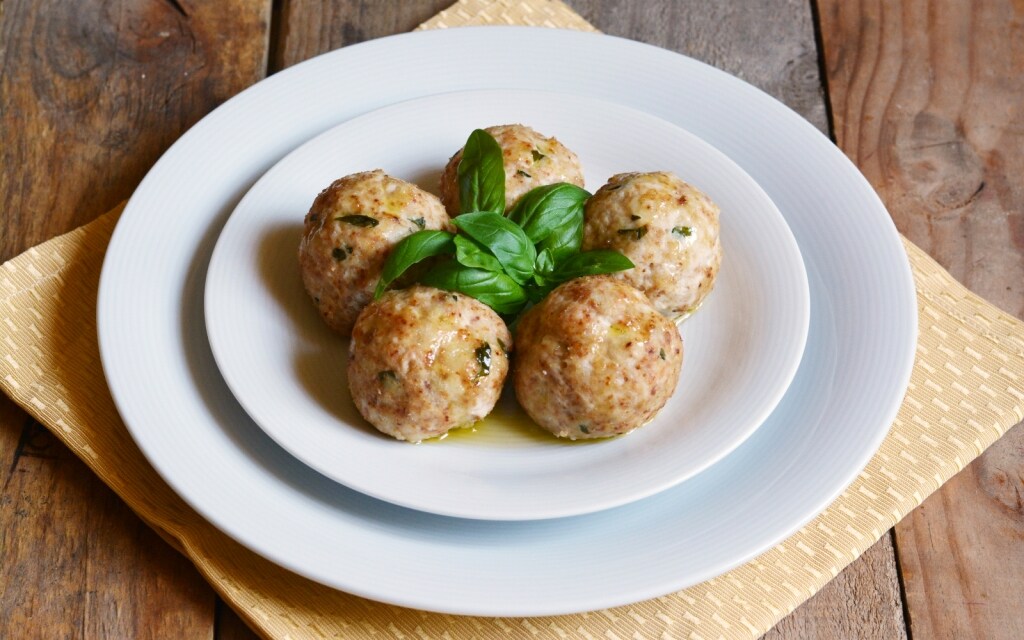 Polpette al basilico