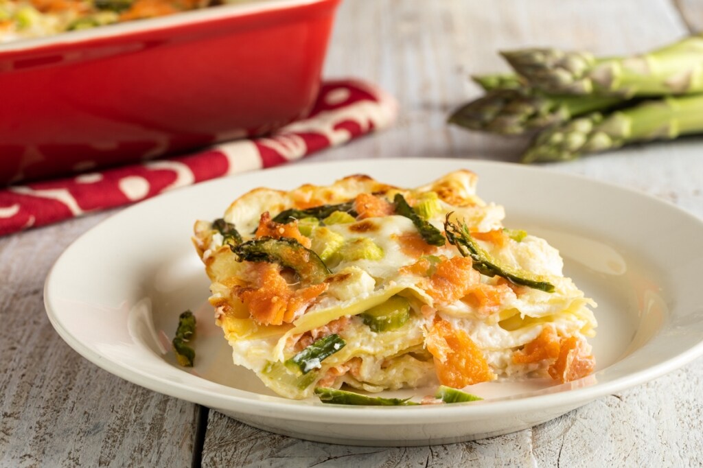 Ricetta Lasagne Asparagi E Salmone - Cucchiaio D'Argento