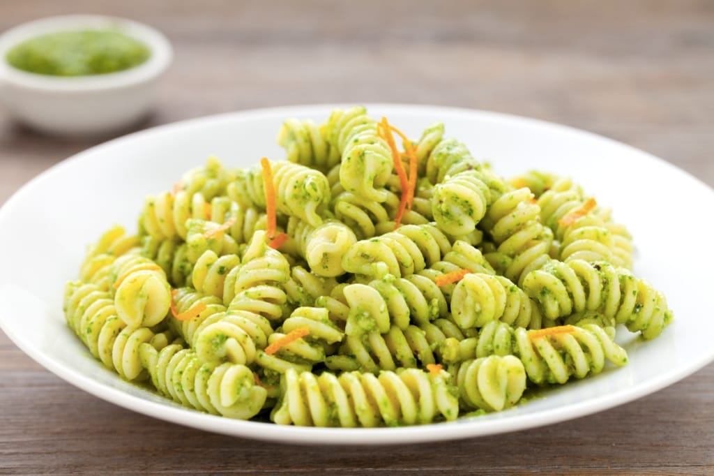 Ricetta Fusilli Al Pesto Di Foglie Di Ravanelli Cucchiaio D Argento