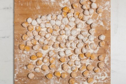 Preparazione Gnocchi di zucca - Fase 4