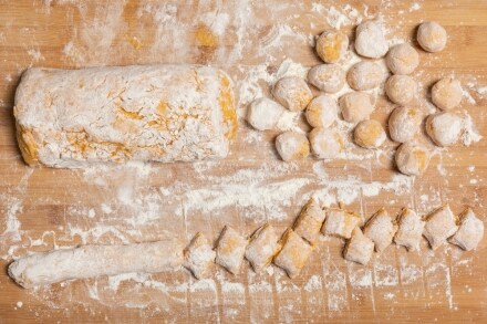 Preparazione Gnocchi di zucca - Fase 3