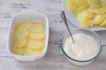 Preparazione Parmigiana di patate - Fase 2