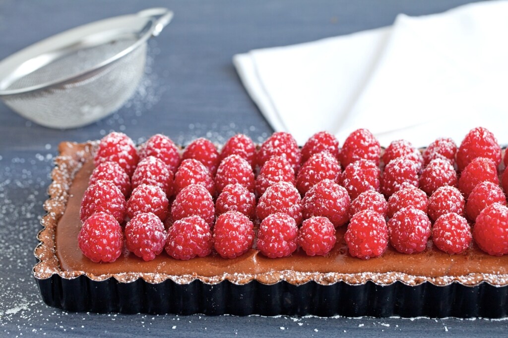 Ricetta Torta Mousse Al Cioccolato E Lamponi Cucchiaio D Argento