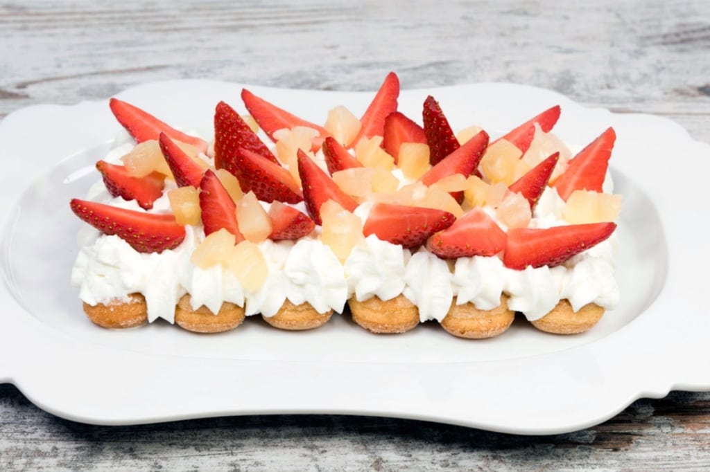 Ricetta Torta Veloce Panna E Fragole Cucchiaio D Argento