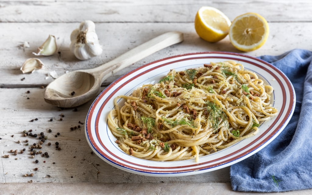 Ricetta Spaghetti con colatura di alici - Cucchiaio d'Argento