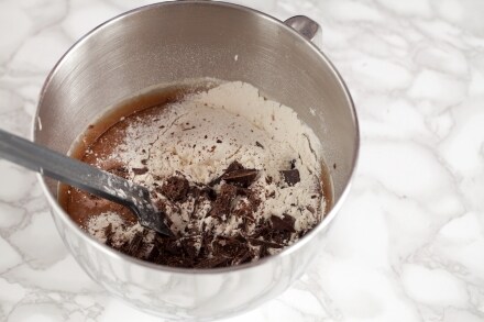 Preparazione Brownies senza lattosio al caffè - Fase 3