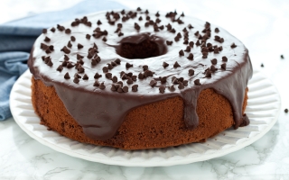 Chiffon cake alla Nutella Chiffon cake alla Nutella