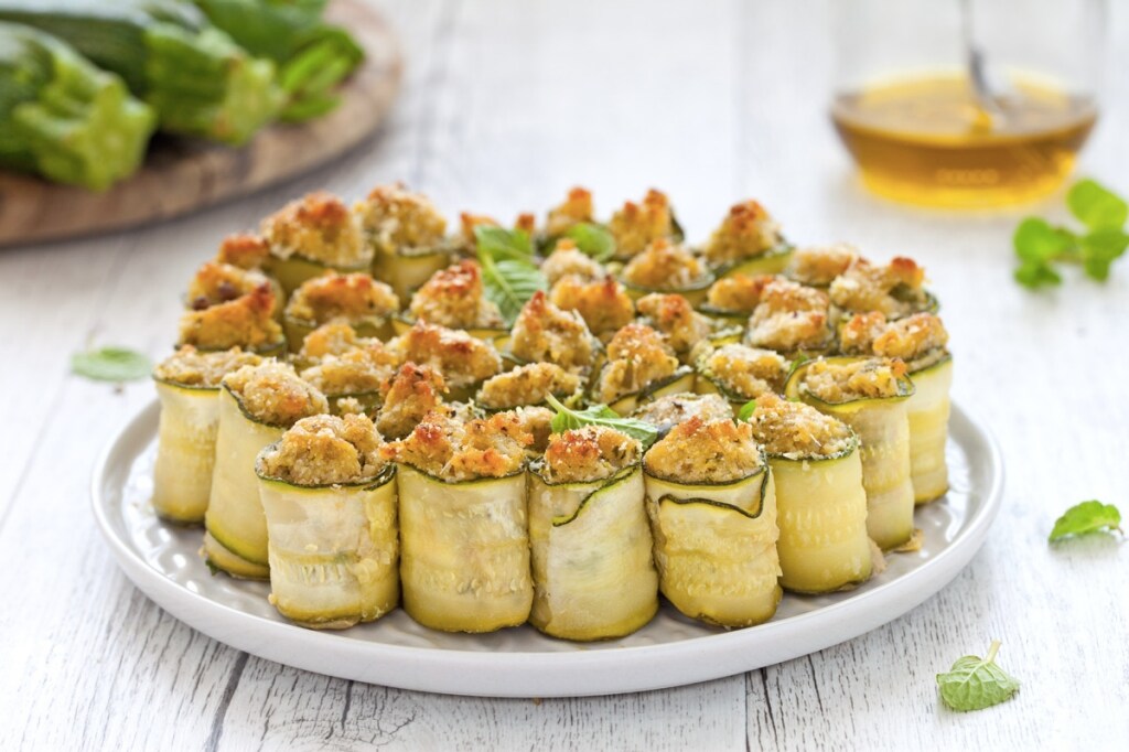 Zucchine ripiene di tonno