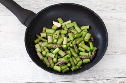 Preparazione Cestini di asparagi e bacon - Fase 1