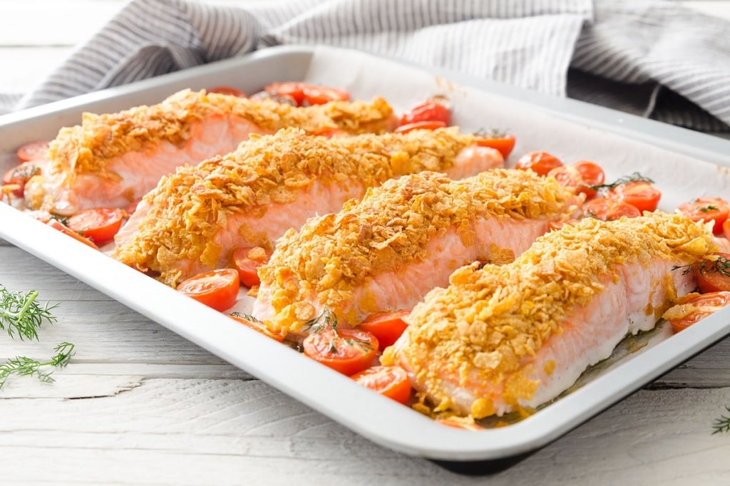 Ricetta Salmone al forno Cucchiaio d'Argento