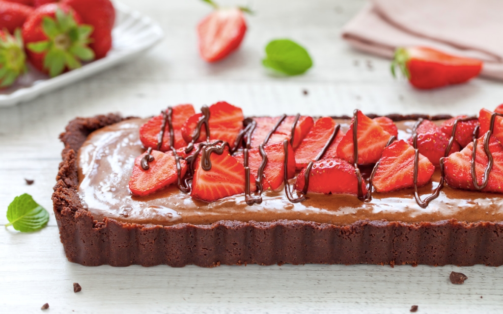 Crostata alle fragole e Nutella Crostata alle fragole e Nutella