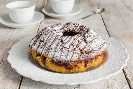 Ricetta Ciambellone Variegato Al Cacao - Cucchiaio D'Argento