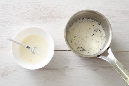 Preparazione Éclair di panna cotta al mandarino e mousse alla vaniglia - Fase 4