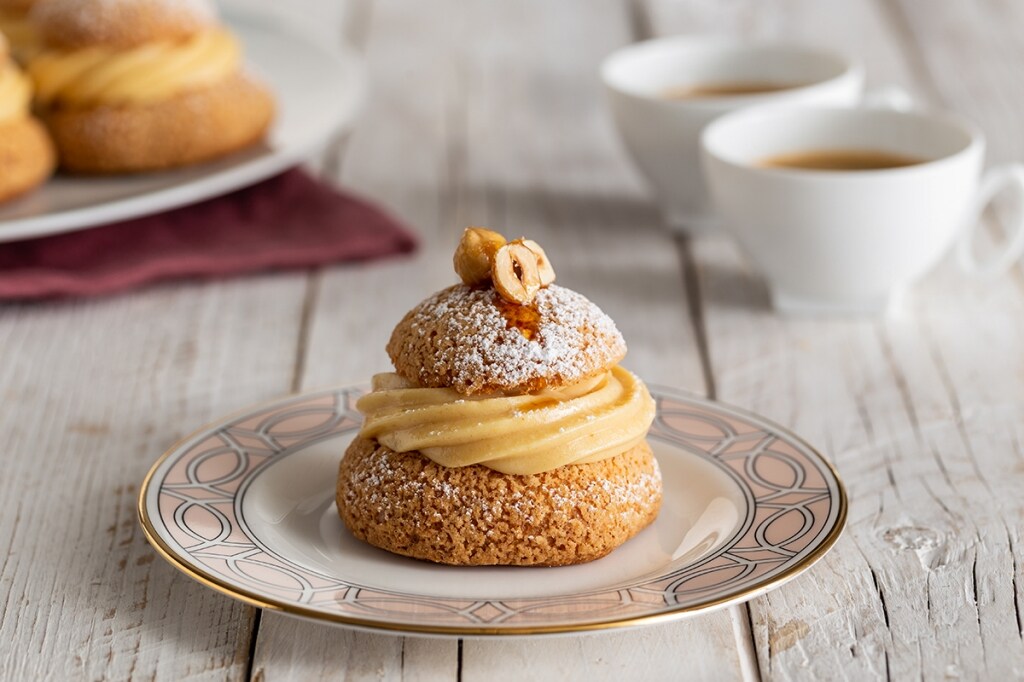 Ricetta Choux Craquelin Con Crema Al Praline Cucchiaio D Argento