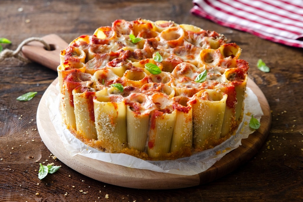 Ricetta Torta Di Paccheri Al Forno Cucchiaio D Argento