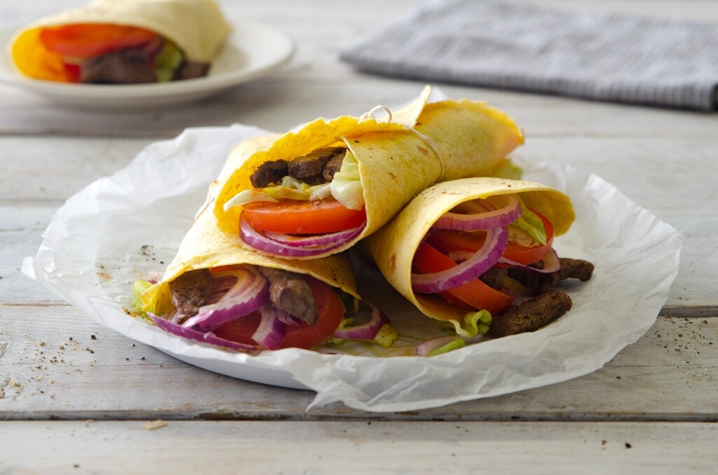 Ricetta Tortillas con straccetti di manzo alla messicana ...