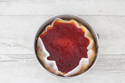 Preparazione Torta versata alla marmellata - Fase 3 Preparazione Torta versata alla marmellata - Fase 3