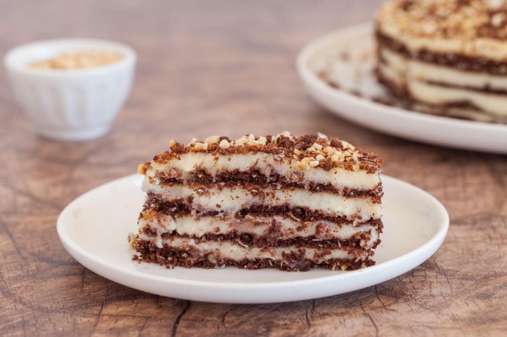 Ricetta Torta Di Biscotti E Crema Al Cocco Cucchiaio D Argento