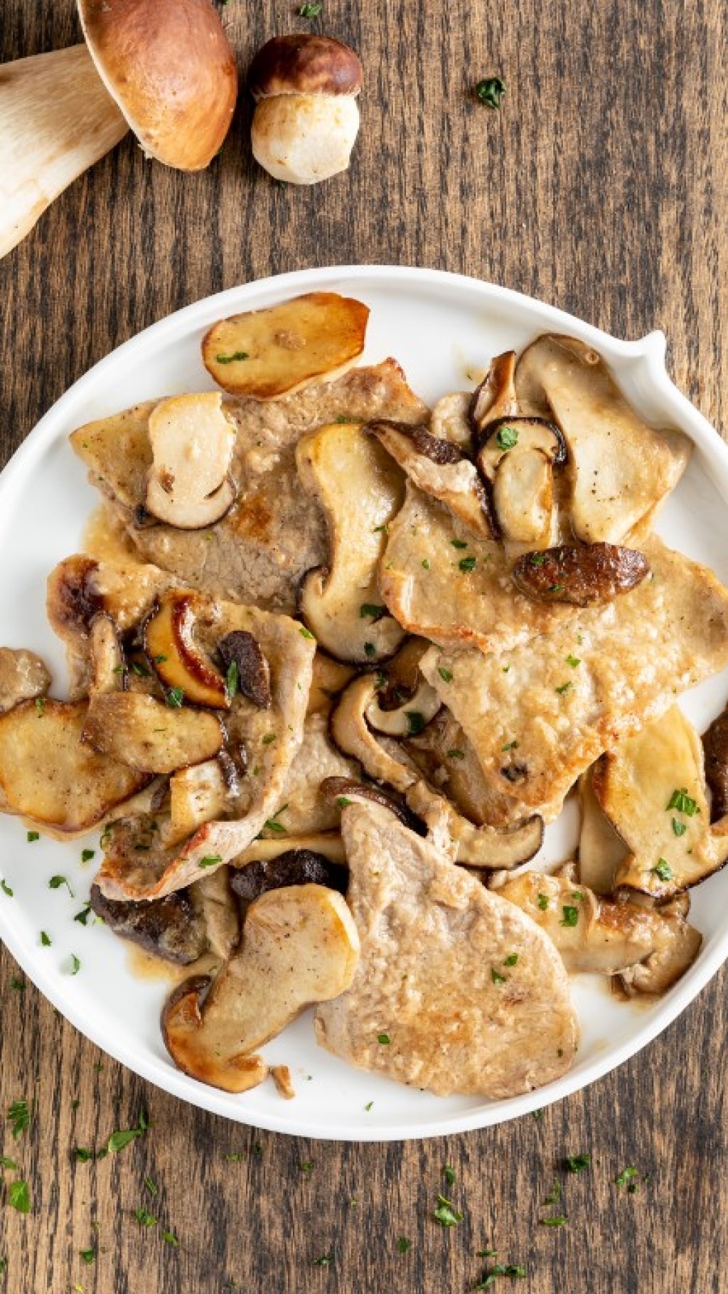 Ricetta Scaloppine Ai Funghi - Cucchiaio D'Argento