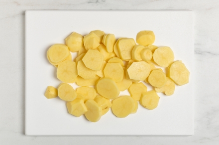 Preparazione Verza e patate - Fase 1 Preparazione Verza e patate - Fase 1